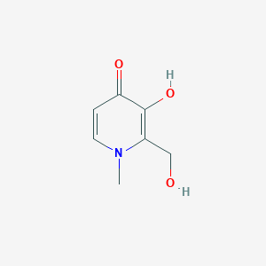 B064861 3-Hydroxy-2-(hydroxymethyl)-1-methylpyridin-4-one CAS No. 171369-52-1