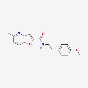 N-[2-(4-methoxyphenyl)ethyl]-5-methylfuro[3,2-b]pyridine-2-carboxamide
