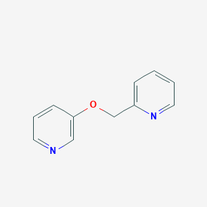 molecular formula C11H10N2O B6492901 3-[(pyridin-2-yl)methoxy]pyridine CAS No. 1564881-20-4