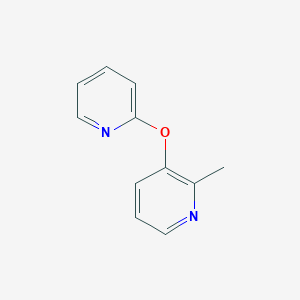 molecular formula C11H10N2O B6492937 2-methyl-3-(pyridin-2-yloxy)pyridine CAS No. 1051942-45-0