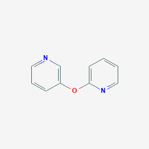 molecular formula C10H8N2O B6493010 2-(pyridin-3-yloxy)pyridine CAS No. 10168-50-0