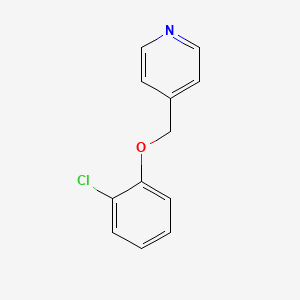 4-[(2-chlorophenoxy)methyl]pyridine