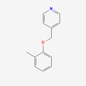 4-[(2-methylphenoxy)methyl]pyridine