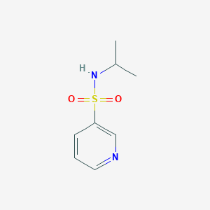 molecular formula C8H12N2O2S B6496931 N-(propan-2-yl)pyridine-3-sulfonamide CAS No. 17432-04-1