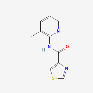 molecular formula C10H9N3OS B6497933 N-(3-methylpyridin-2-yl)-1,3-thiazole-4-carboxamide CAS No. 1481799-93-2