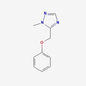 B6499290 1-methyl-5-(phenoxymethyl)-1H-1,2,4-triazole CAS No. 1483183-58-9