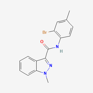 N-(2-bromo-4-methylphenyl)-1-methyl-1H-indazole-3-carboxamide