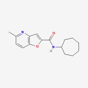 N-cycloheptyl-5-methylfuro[3,2-b]pyridine-2-carboxamide