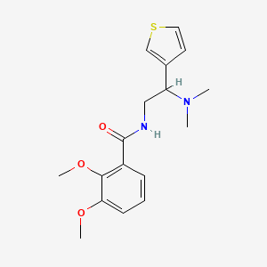 N-[2-(dimethylamino)-2-(thiophen-3-yl)ethyl]-2,3-dimethoxybenzamide