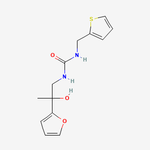 3-[2-(furan-2-yl)-2-hydroxypropyl]-1-[(thiophen-2-yl)methyl]urea