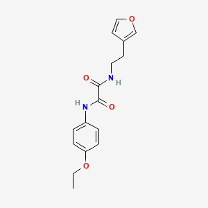 N'-(4-ethoxyphenyl)-N-[2-(furan-3-yl)ethyl]ethanediamide