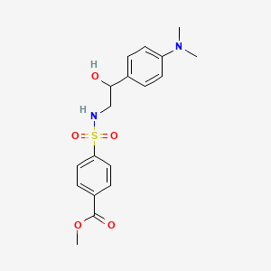methyl 4-({2-[4-(dimethylamino)phenyl]-2-hydroxyethyl}sulfamoyl)benzoate