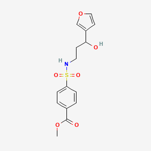 methyl 4-{[3-(furan-3-yl)-3-hydroxypropyl]sulfamoyl}benzoate