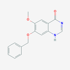 B065077 7-Benzyloxy-6-methoxy-3H-quinazolin-4-one CAS No. 179688-01-8