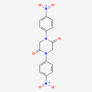 1,4-bis(4-nitrophenyl)piperazine-2,5-dione