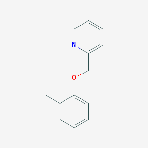 molecular formula C13H13NO B6508176 2-[(2-methylphenoxy)methyl]pyridine CAS No. 16173-81-2