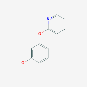 molecular formula C12H11NO2 B6508416 2-(3-甲氧基苯氧基)吡啶 CAS No. 874492-38-3