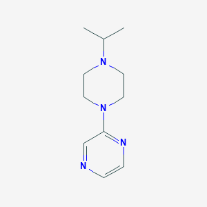 molecular formula C11H18N4 B6508856 2-[4-(propan-2-yl)piperazin-1-yl]pyrazine CAS No. 919496-40-5