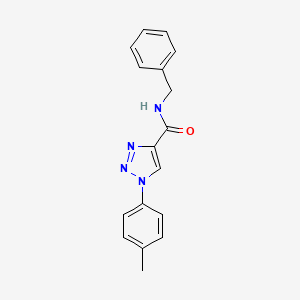 N-benzyl-1-(4-methylphenyl)-1H-1,2,3-triazole-4-carboxamide