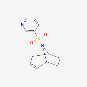 8-(pyridine-3-sulfonyl)-8-azabicyclo[3.2.1]oct-2-ene