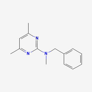 N-benzyl-N,4,6-trimethylpyrimidin-2-amine