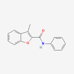 3-methyl-N-phenyl-1-benzofuran-2-carboxamide