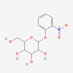 molecular formula C12H15NO8 B6513703 2-(羟甲基)-6-(2-硝基苯氧基)氧杂环-3,4,5-三醇 CAS No. 220-568-5