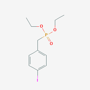 molecular formula C11H16IO3P B065139 二乙基(4-碘苄基)膦酸酯 CAS No. 173443-43-1
