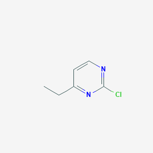 molecular formula C6H7ClN2 B065150 2-Chloro-4-ethylpyrimidine CAS No. 188707-99-5