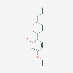 B065174 trans-1-Ethoxy-2,3-difluoro-4-(4-propyl-cyclohexyl)-benzene CAS No. 174350-05-1