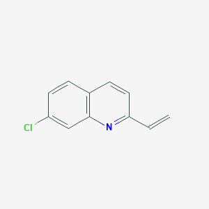 molecular formula C11H8ClN B065175 7-Chloro-2-vinylquinoline CAS No. 177748-00-4