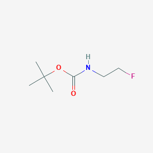 molecular formula C7H14FNO2 B065179 Tert-butyl (2-fluoroethyl)carbamate CAS No. 178181-52-7