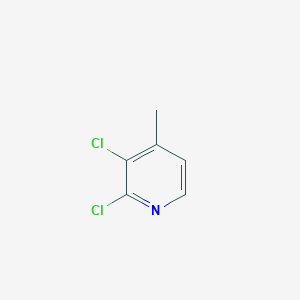 molecular formula C6H5Cl2N B065194 2,3-二氯-4-甲基吡啶 CAS No. 191419-07-5