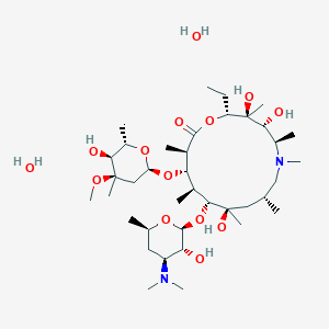 molecular formula C38H72N2O12.2H2O B000652 阿奇霉素二水合物 CAS No. 117772-70-0