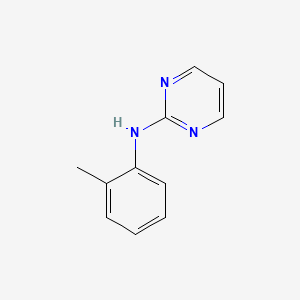molecular formula C11H11N3 B6522673 N-(2-methylphenyl)pyrimidin-2-amine CAS No. 214627-58-4