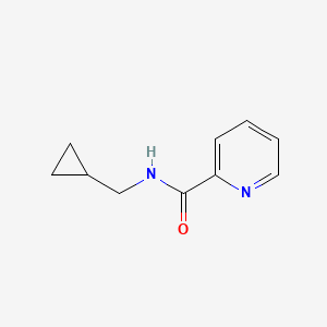 molecular formula C10H12N2O B6522962 N-(cyclopropylmethyl)pyridine-2-carboxamide CAS No. 1110833-69-6