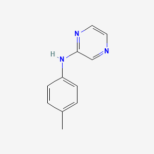 molecular formula C11H11N3 B6523019 N-(4-methylphenyl)pyrazin-2-amine CAS No. 94920-81-7