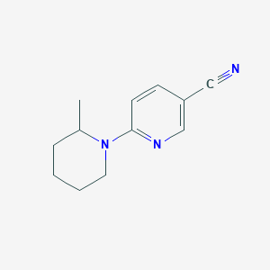 6-(2-methylpiperidin-1-yl)pyridine-3-carbonitrile