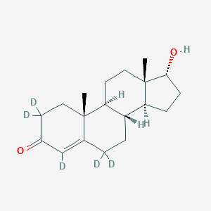 4-Androsten-17A-OL-3-one-2,2,4,6,6-D5