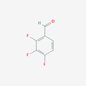 molecular formula C7H3F3O B065282 2,3,4-Trifluorobenzaldehyde CAS No. 161793-17-5