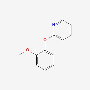 molecular formula C12H11NO2 B6532797 2-(2-甲氧基苯氧基)吡啶 CAS No. 6287-89-4