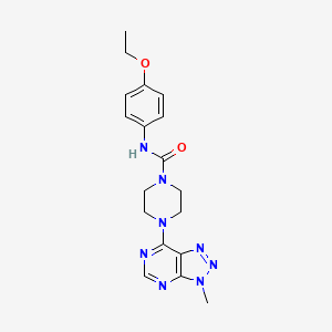 N-(4-ethoxyphenyl)-4-{3-methyl-3H-[1,2,3]triazolo[4,5-d]pyrimidin-7-yl}piperazine-1-carboxamide