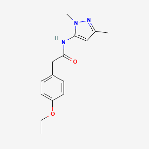 N-(1,3-dimethyl-1H-pyrazol-5-yl)-2-(4-ethoxyphenyl)acetamide