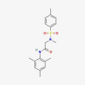 2-(N-methyl4-methylbenzenesulfonamido)-N-(2,4,6-trimethylphenyl)acetamide