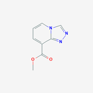 molecular formula C8H7N3O2 B6535536 甲基[1,2,4]三唑并[4,3-a]吡啶-8-羧酸盐 CAS No. 1780215-84-0