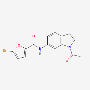 N-(1-acetyl-2,3-dihydro-1H-indol-6-yl)-5-bromofuran-2-carboxamide