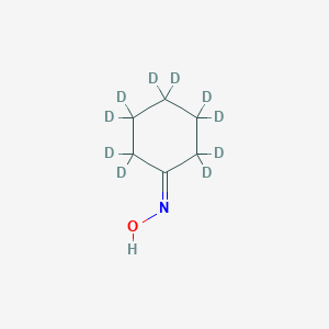 molecular formula C6H11NO B065366 Cyclohexanone-D10-oxime CAS No. 169297-52-3