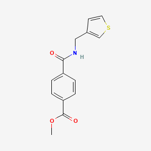 methyl 4-{[(thiophen-3-yl)methyl]carbamoyl}benzoate