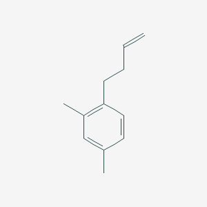 molecular formula C12H16 B065385 4-(2,4-Dimethylphenyl)-1-butene CAS No. 190974-78-8