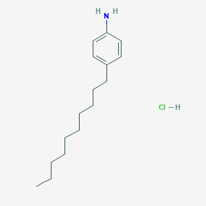 molecular formula C16H28ClN B065398 4-decylaniline Hydrochloride CAS No. 175136-55-7